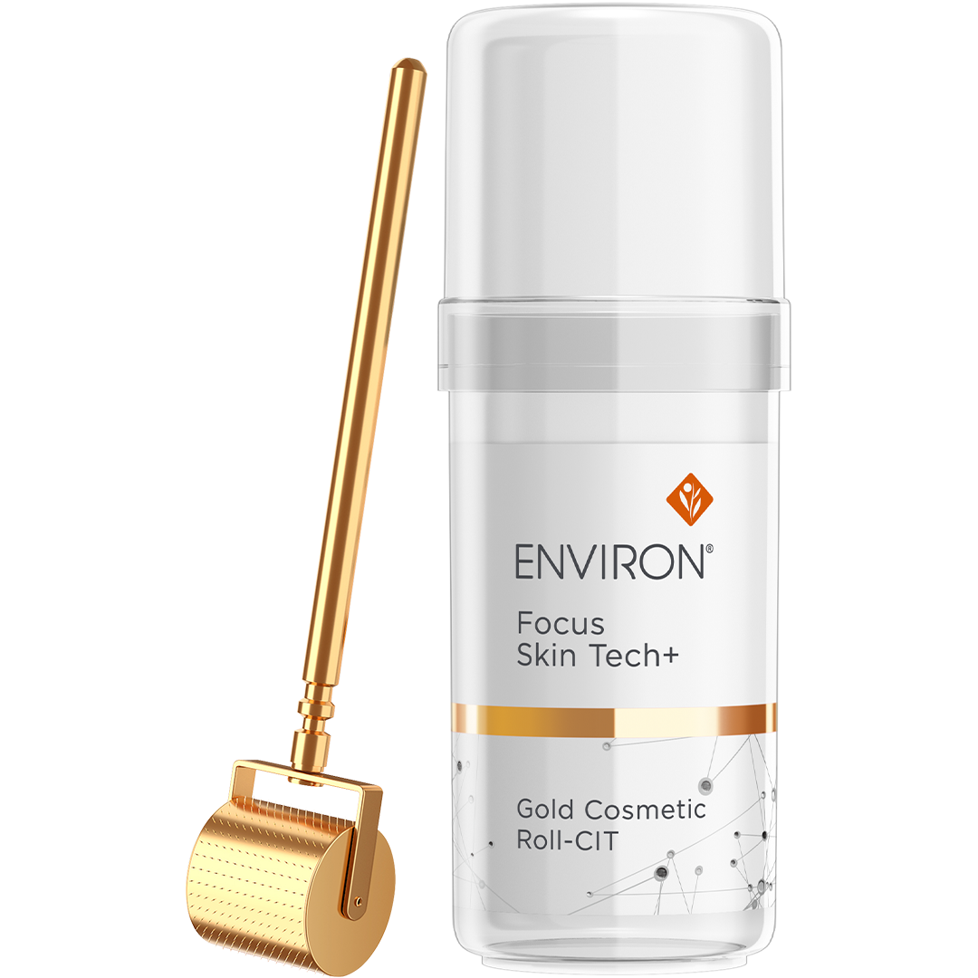 ENVIRON Focus Skin Tech+ ゴールドコスメティックローラー エンビロン公式】ゴールドコスメティックロールキット｜ビタミン